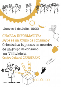 Charla grupo de consumo la Villa